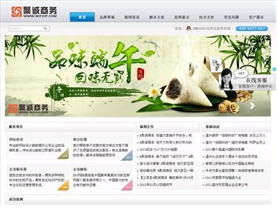 聚诚商务 温州企业信息化服务的专业之选——www.wzvip.com 站点介绍